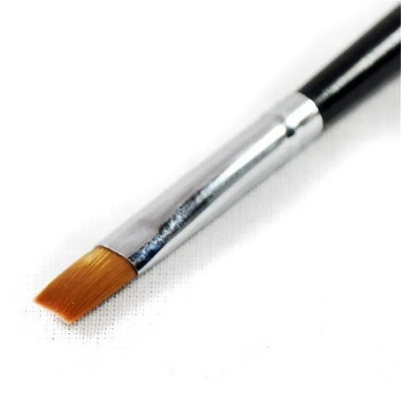 

Hot 5 Pcs/Set Nail Art Acrylic UV Gel Salon Pen Flat Brushes Kit Dotting Painting Beauty Tool Nail Art & Tools