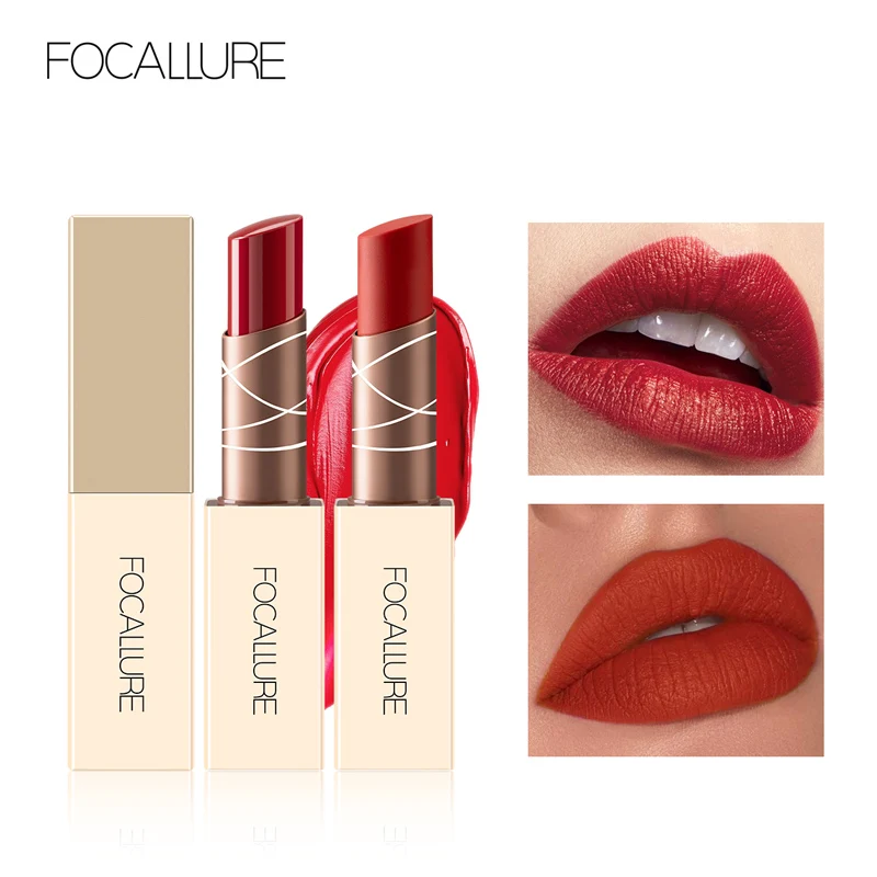 Водостойкая бархатная помада FOCALLURE Matte долговечный прочный матовый карандаш для