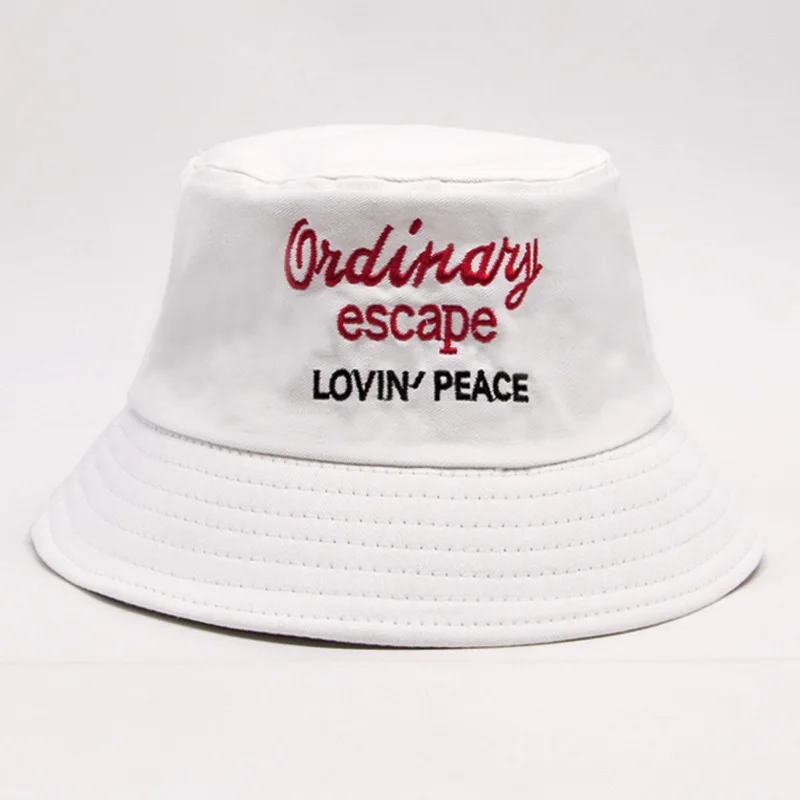 

Korean harajuku Adult Summer Foldable Bucket Hat Solid Color Hip Hop Wide Brim Beach UV Protection Round Sunscreen Fisherman Cap