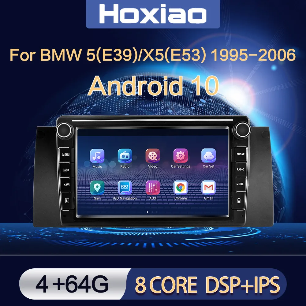 

Автомобильная Мультимедийная система 2 Din, Android, 2 ГБ + 32 ГБ, 9 дюймов, видеомагнитола, четырехъядерный процессор, Wi-Fi, GPS, Bluetooth, для BMW E39/X5(E53), ...