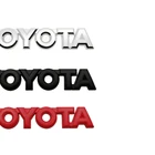 Металлический 3D значок для багажника автомобиля, наклейка для кузова Toyot Corolla Camry Rav4 Yaris Auris Corolla Avensis Prado Hilux CHR, аксессуары