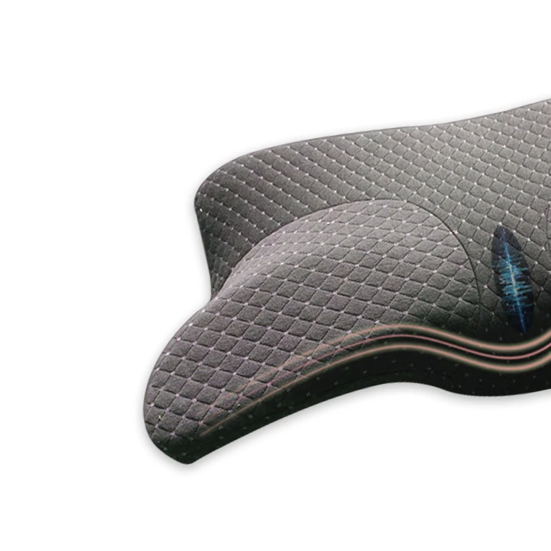 Подушка из пены с эффектом памяти, электрическая вибромассажная подушка для лечения шейки матки, медленный отскок, подушка для шеи, магнитная подушка для здоровья