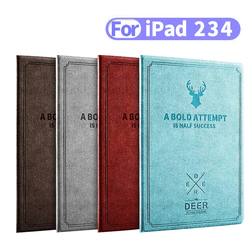 Для apple iPad 2/3/4 Чехол Smart будильника wake цифровой преобразователь для 2 чехол
