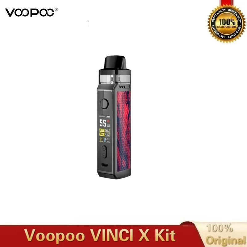 Оригинальная электронная сигарета VOOPOO VINCI X Pod Kit двойная катушка система питание