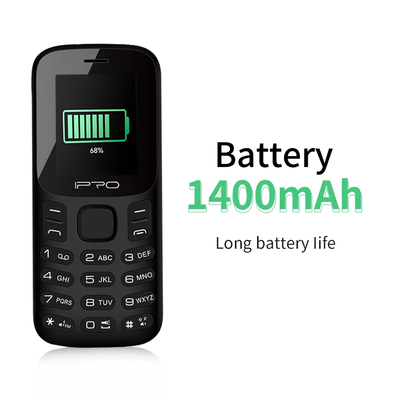 telefone ipro a20 2 4 inch 1400mah large battery 0 08mp camera feature mobile phones dual sim card cellphones gsm free global shipping