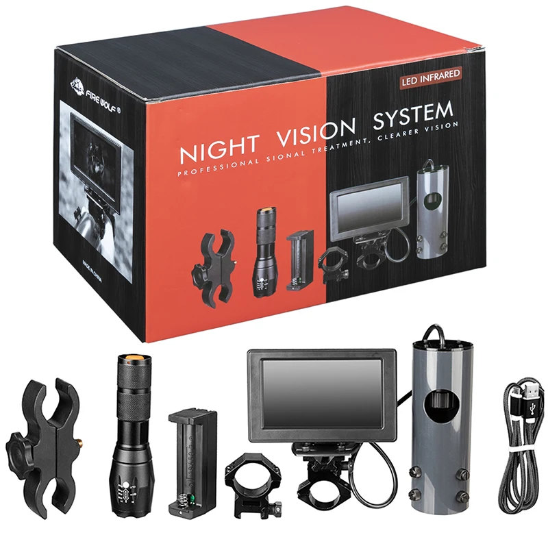 ИК-прицел с ночным видением 4 3 нм 0130 дюйма | Спорт и развлечения