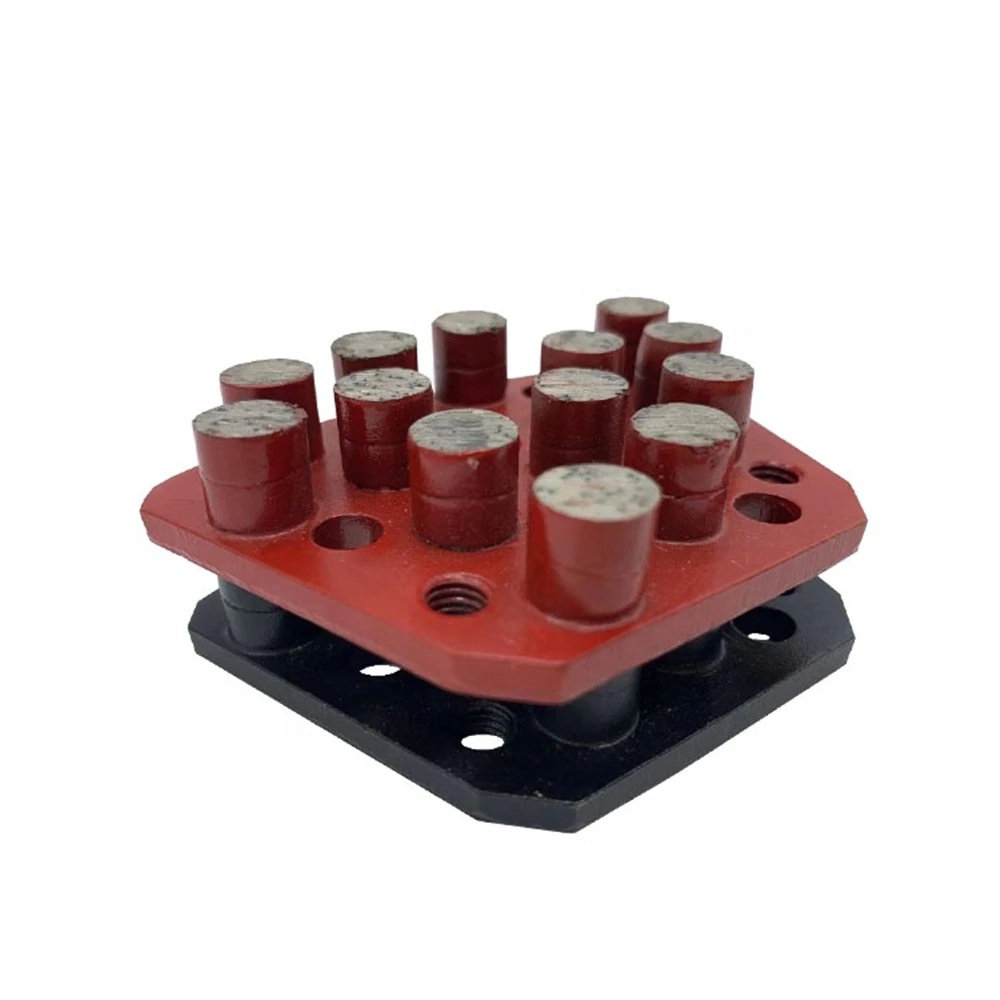 GS58 тринадцать круглых сегментов алмазная шлифовальная обувь для пола Полировка