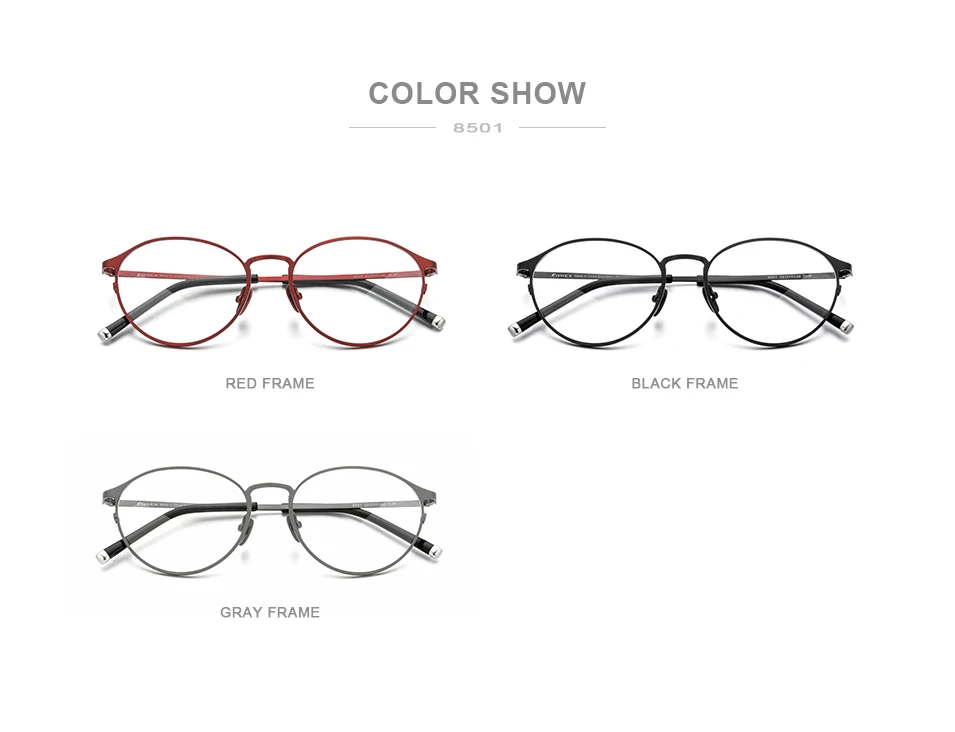 

Vintage Round Glasses Pure Titanium Progressive Multi-focal Optical Eyewear Ultralight Anti-fatigue Reading Eyeglasses Women Men