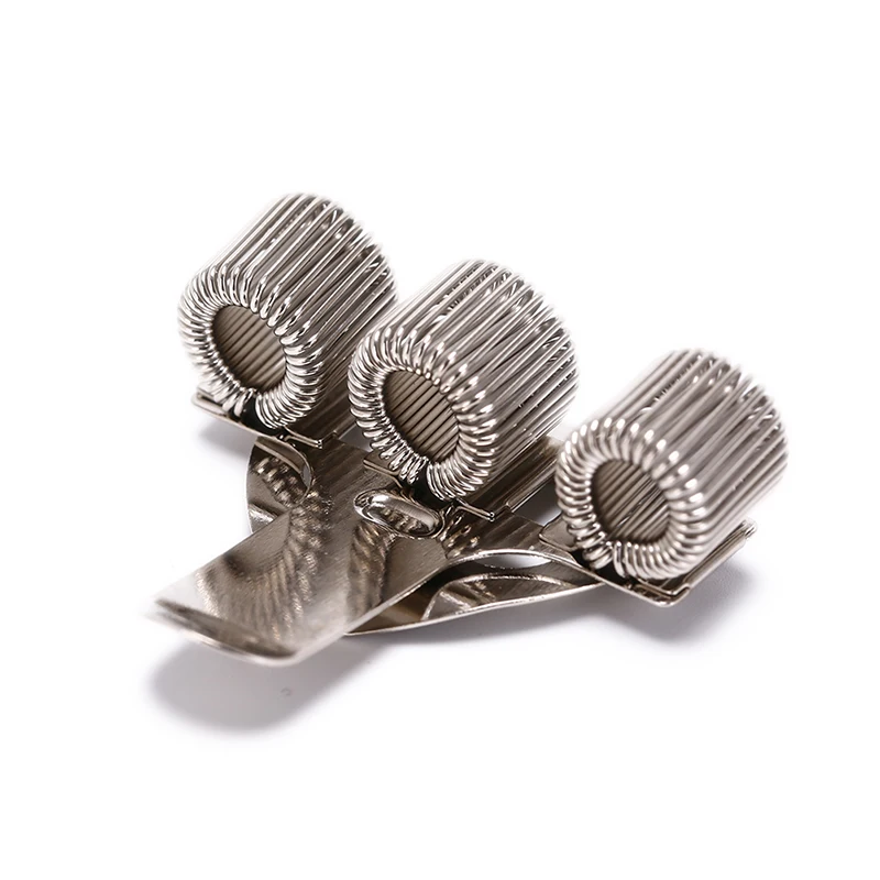 

1 Pcs Triple Hole Metal Pen Holder With Pocket Clip Nurse Uniform Pen Holders Creative Doctors Desk Storage SD&HI