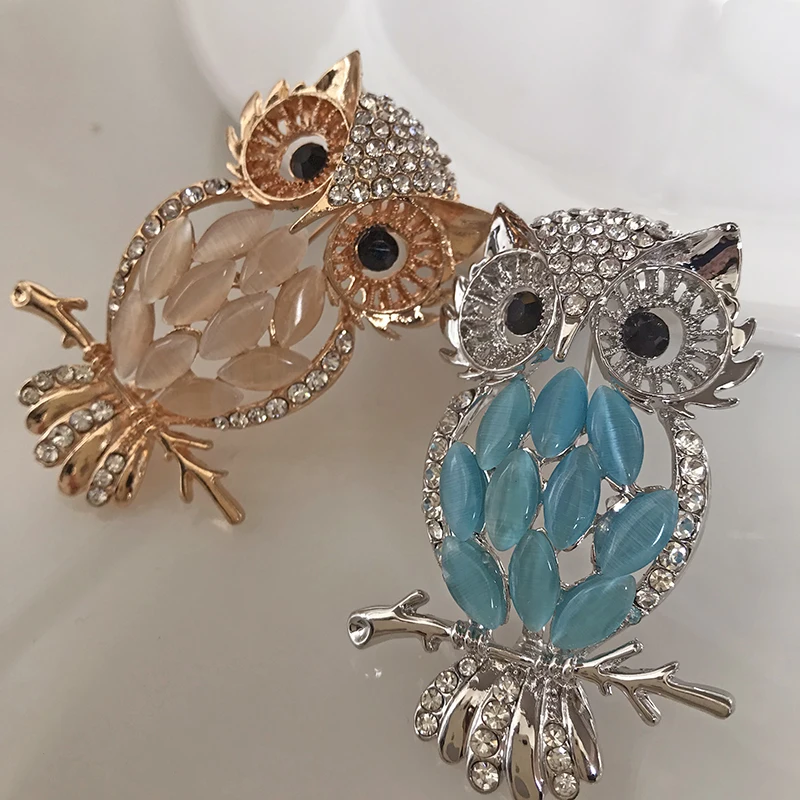 Горячая Распродажа Винтажные женские Голубой опал животное брошь в форме