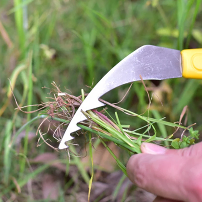 Lawn Portable Root Remover Digger Weed Puller Stainless Steel Ergonomic Garden Tool Handheld Manual Weeder Non-Slip | Инструменты