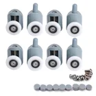 Нижняя колеса с фокусным расстоянием 25 мм Пластик Аксессуары для ванной комнаты Home  Living, Сталь новая горячая распродажа