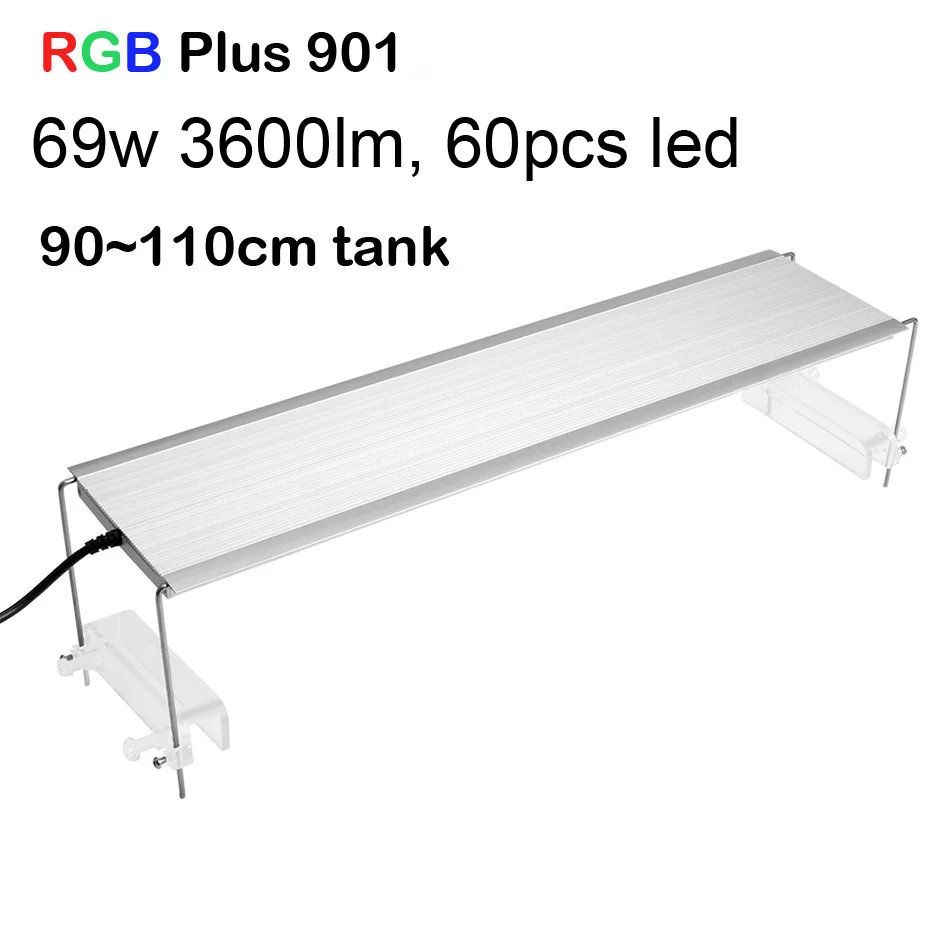 Новинка Chihiros RGB A plus серия Светодиодная лампа для роста растений WRGB таймер восхода солнца заката водяное растение для аквариума командор 4 - Цвет: Bluetooth RGB90