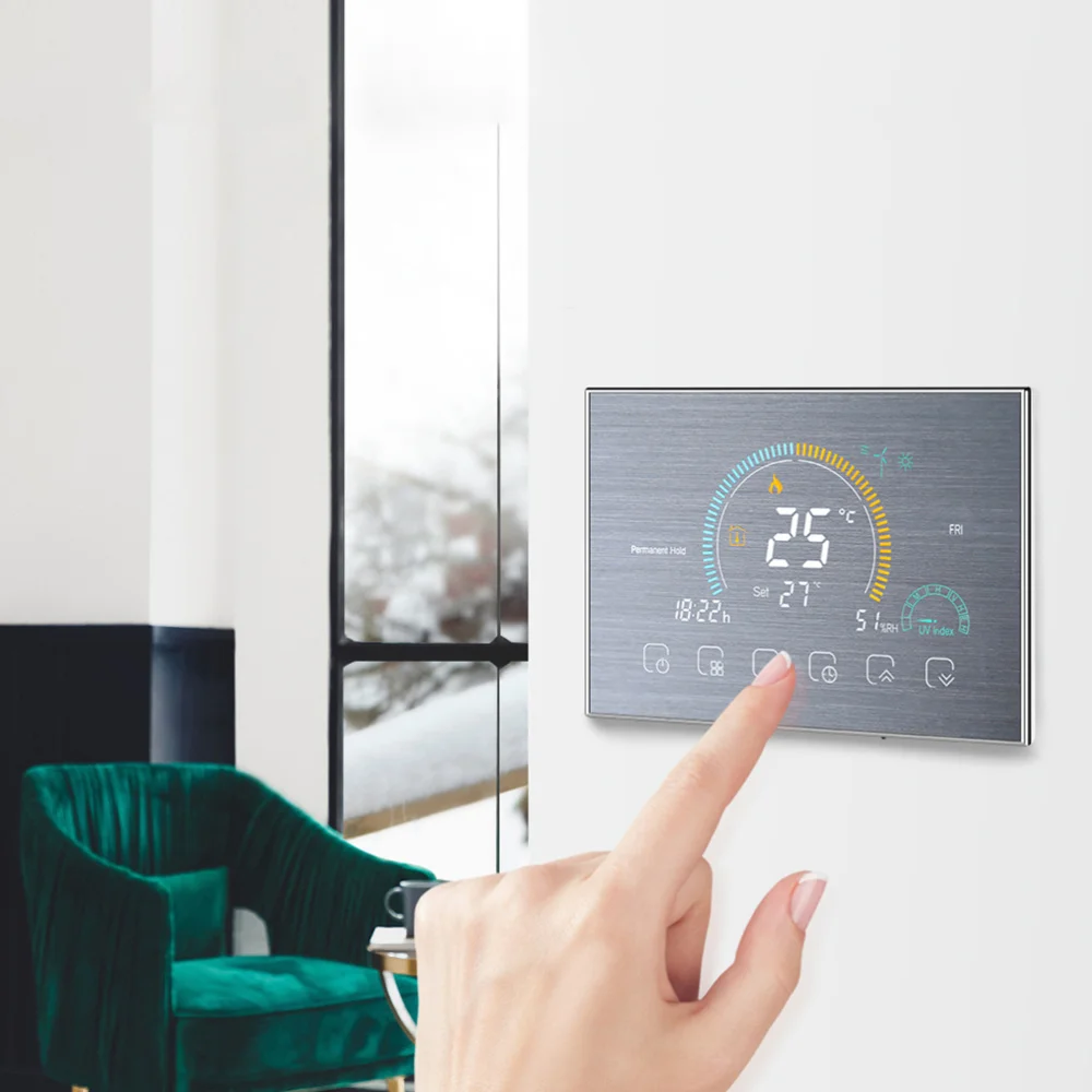 

1 Set Smart Thermostat Home Intelligent Temperature Controller Home Decoration