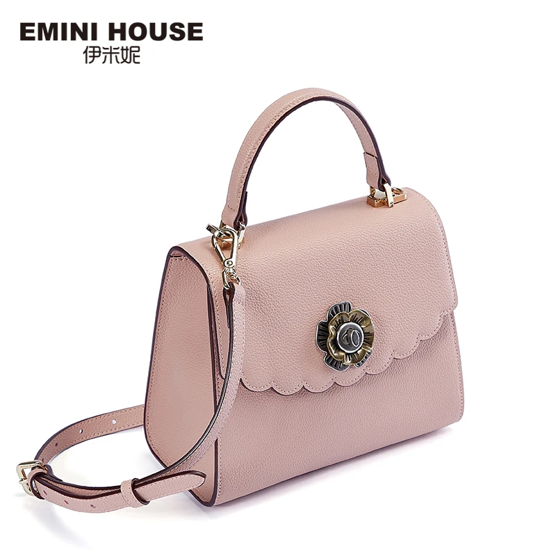 EMINI HOUSE Camellia сумочка Роскошные сумки женские дизайнерские через плечо для женщин