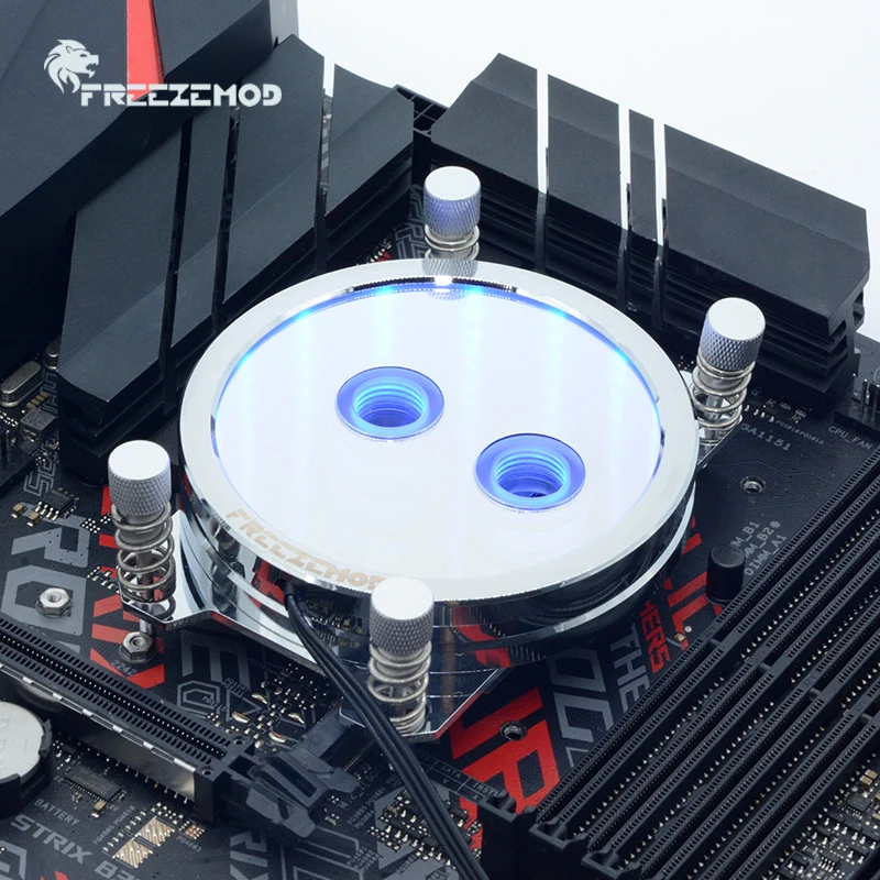FREEZEMOD ПК водяного охлаждения Процессор воды блок для AMD Ryzen AM2/AM4/AM3 2021 звездное небо