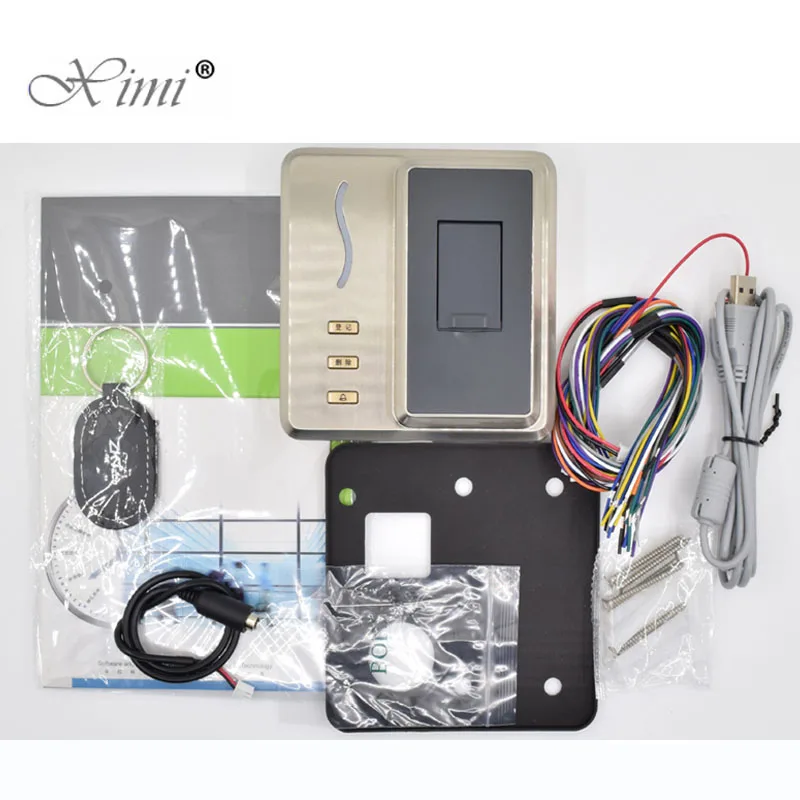 Металлический корпус отпечатков пальцев биометрическая система контроля