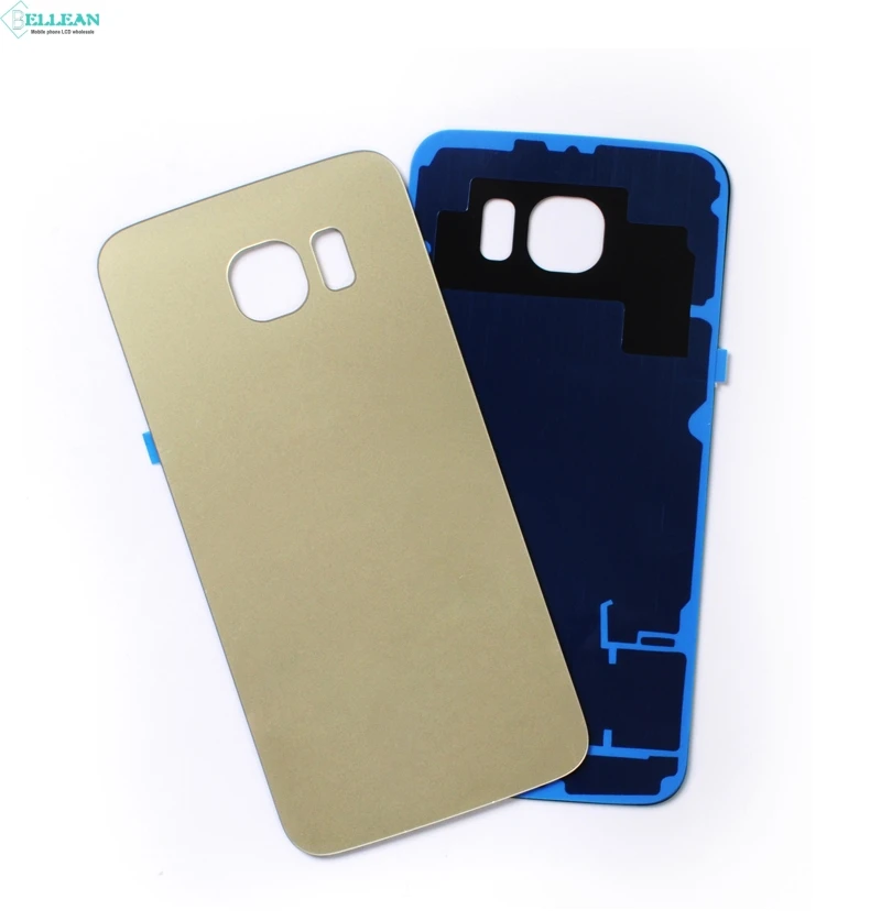 1 шт. Catteny для Samsung Galaxy S6 G920 задняя батарея стеклянная крышка задняя дверь Корпус чехол G920F задняя панель чехол