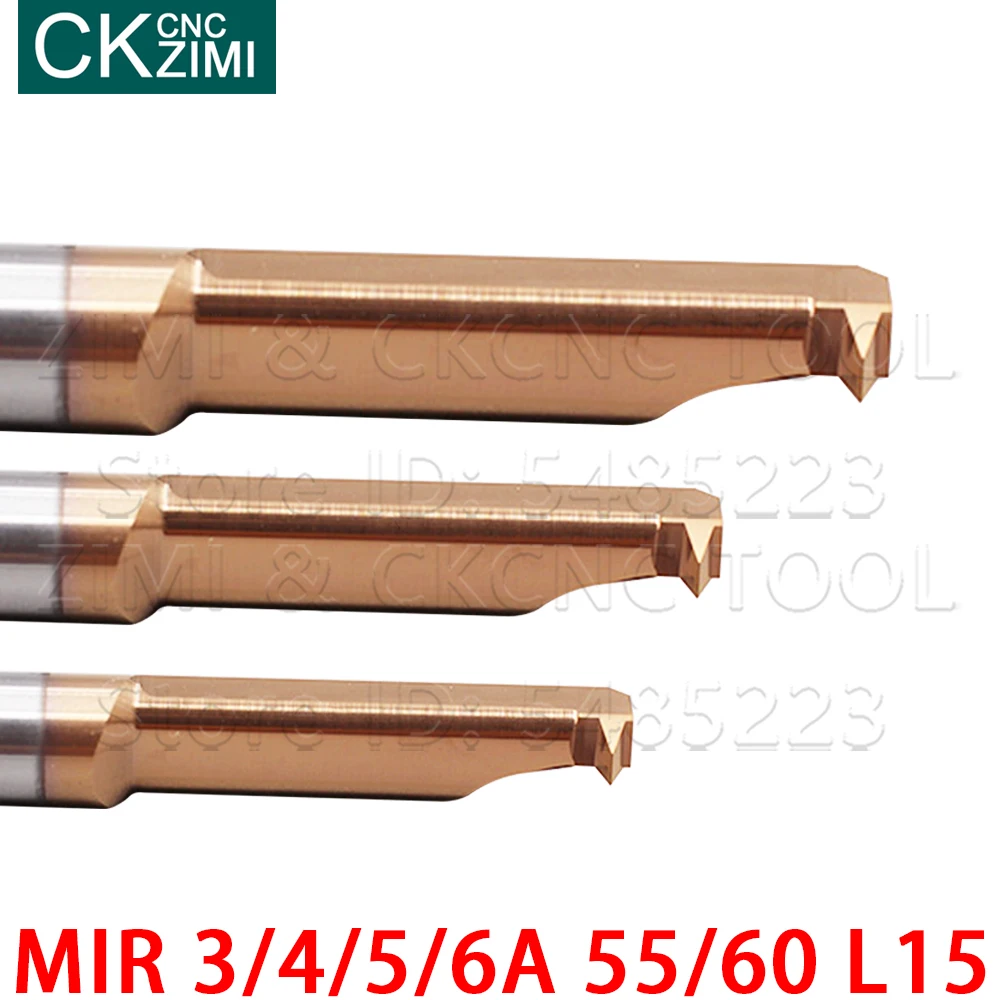 Инструмент твердосплавный для обработки канавок 1P MIR MIR3 MIR4 MIR5 MIR6 A55 A60 L15 |