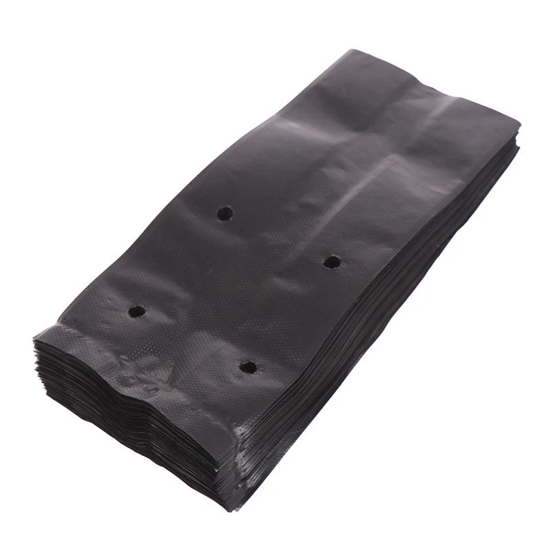 

Breathable PE Plant Nursery Grow Bags Seedling Pots For Fruits Flowers Garden