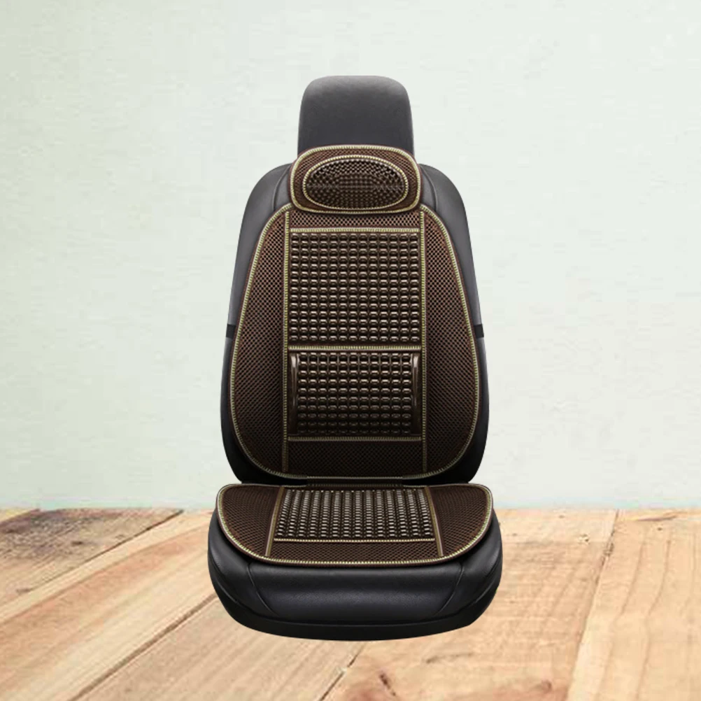 Дышащий Удобный Деревянный бисер комфортный чехол для сиденья автомобиля