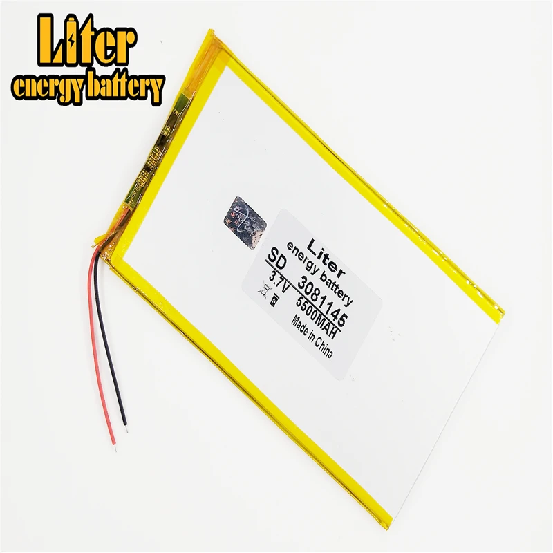 3 7 V 5500mah 3081145 3080145 планшет батарея бренд gm литий полимерный аккумулятор|battery