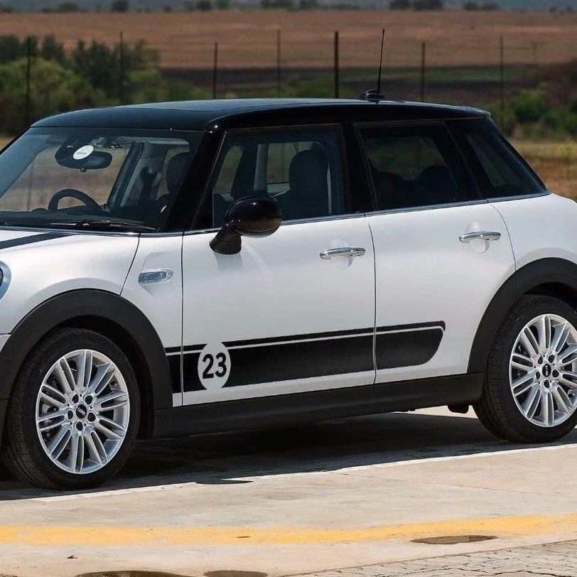 

For 1Pair/2Pcs Mini Cooper S F56 2014-2018 side stripe graphics decal
