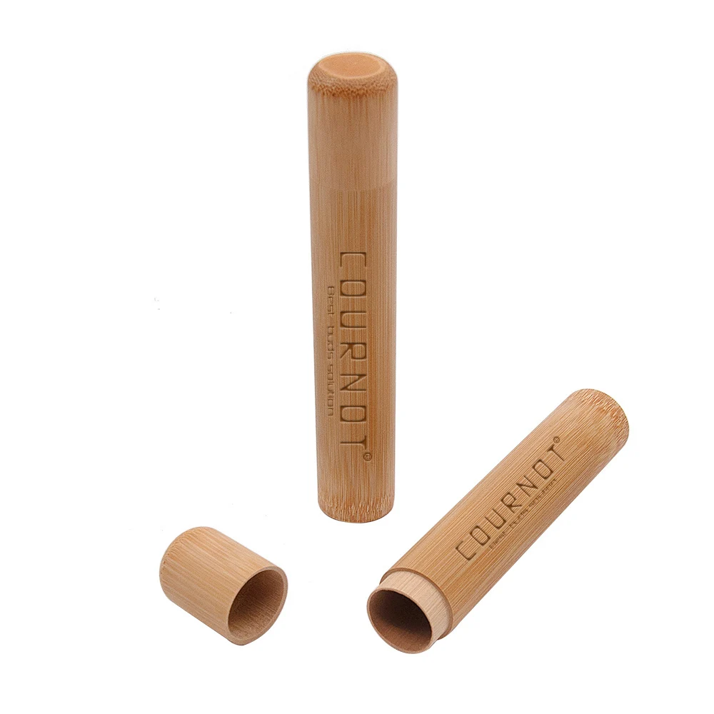 COURNOT Натуральный Бамбуковый герметичный контейнер для хранения банка 50/60 мл