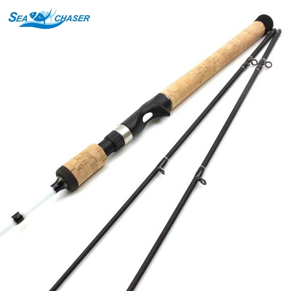 Спиннинг 1 8 м кастинговое удилище с деревянной ручкой карбоновое для приманки
