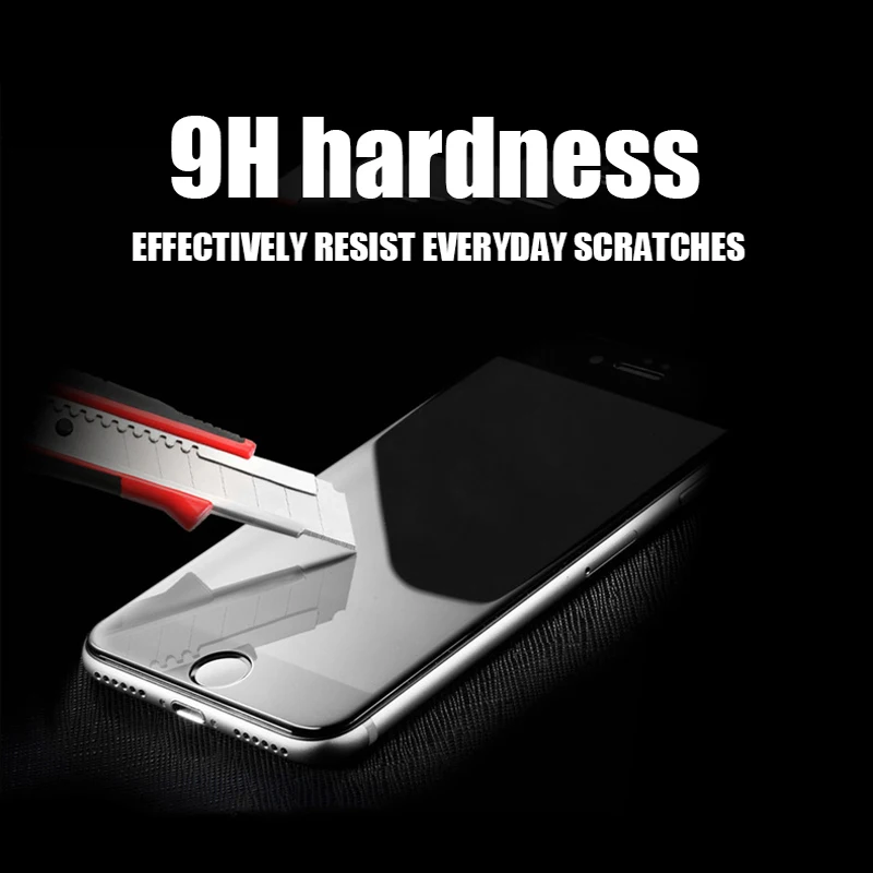 Закаленное стекло с полным покрытием для iPhone 11 Pro X XS Max XR защитная пленка экрана 7 8