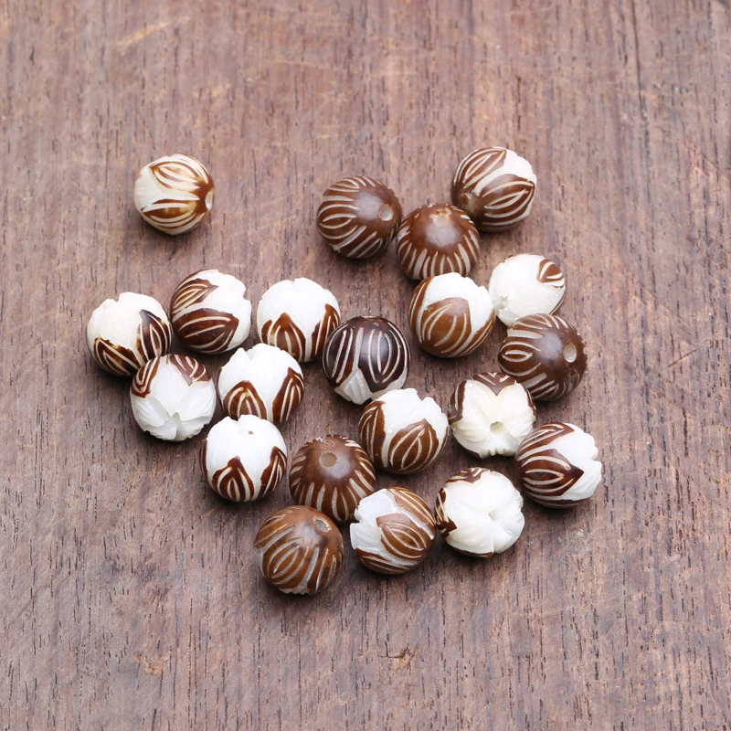 

Classic Retro Lotus Beads DIY Art Creative Handmade Jewelry Accessories Seeds Pendant Craft Supplies For Jewelry Making