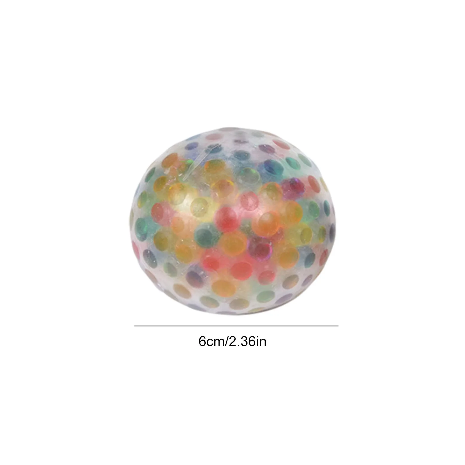 

Vent Color Beads Grape Ball Decompression Toy Squeeze Relieve Stress Restlessness Educational Toys For Children And Adult