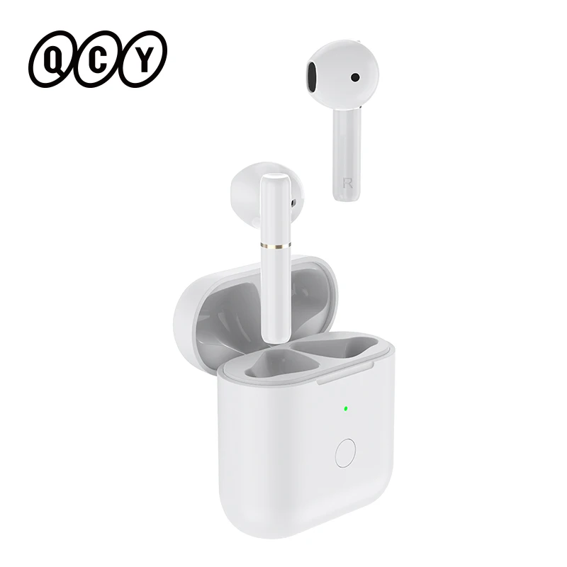 QCY T8 Bluetooth 5 1 наушники Беспроводной полу in Ear Управление с зарядный чехол|Наушники