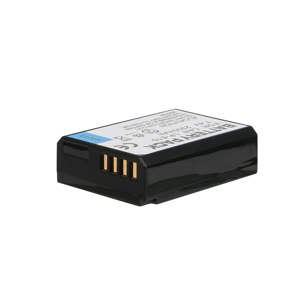 OHD оригинальный 2200mAh LP-E10 LPE10 LP E10 Аккумулятор для камеры Canon EOS Rebel T3 T5 T6 1100D 4000D |