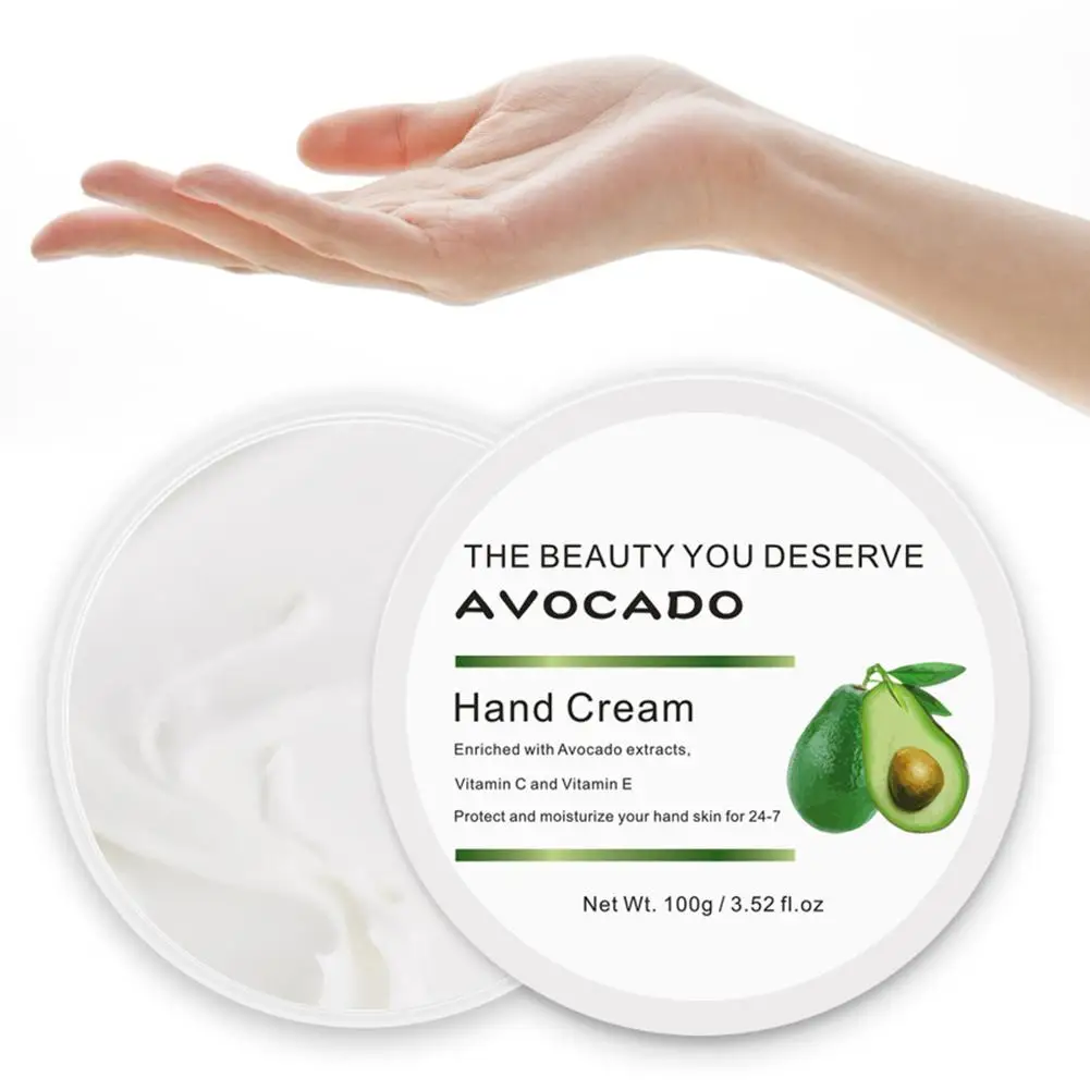 Крем для рук зеленый Растительный и фруктовый экстракт увлажняющий питательный