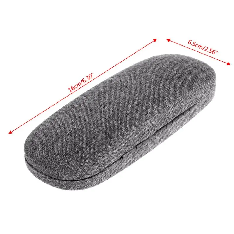 Модные новые мужские и женские портативные солнцезащитные очки жесткий футляр