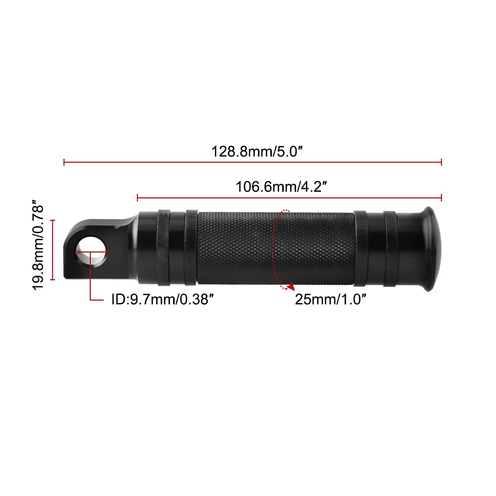 

Motorcycle Foot Rests For Sportster 883 1200 XL Softail Dyna Motorbike Foot Peg Foot Pedals Touring Low Rider Universal