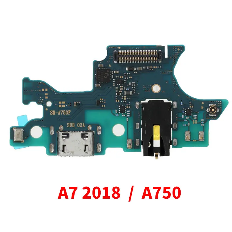 Оригинальный USB кабель для зарядки док станции гибкий Samsung Galaxy A7 A9 2018 A750 A750F A920 A920F