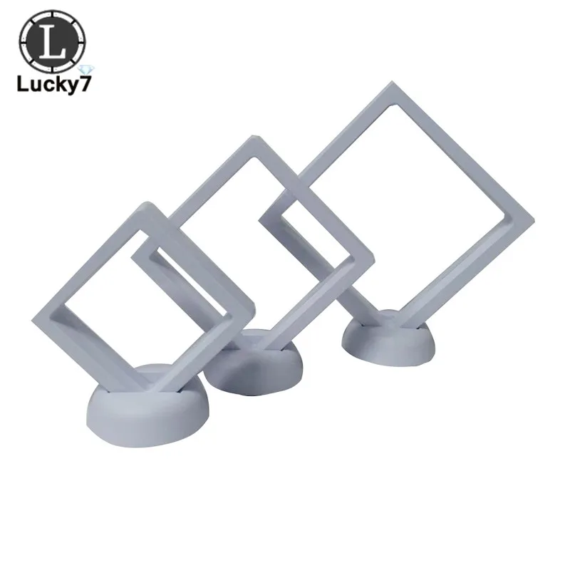 

PE film hanging jewelry display box suspension box ring necklace bracelet earrings elastic film transparent jewelry storage rack