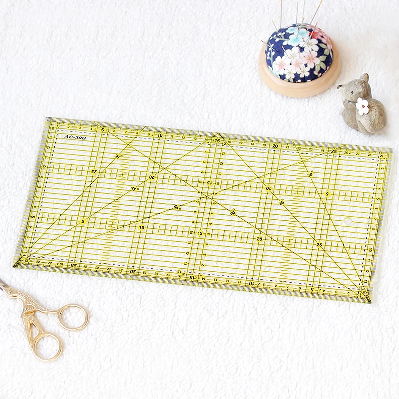 MIUSIE 3 шт. высококачественная акриловая многофункциональная линейка для одежды