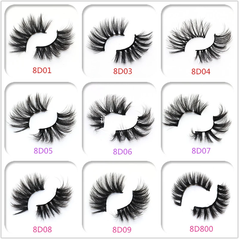 10 пар длинные натуральные норковые ресницы | Красота и здоровье