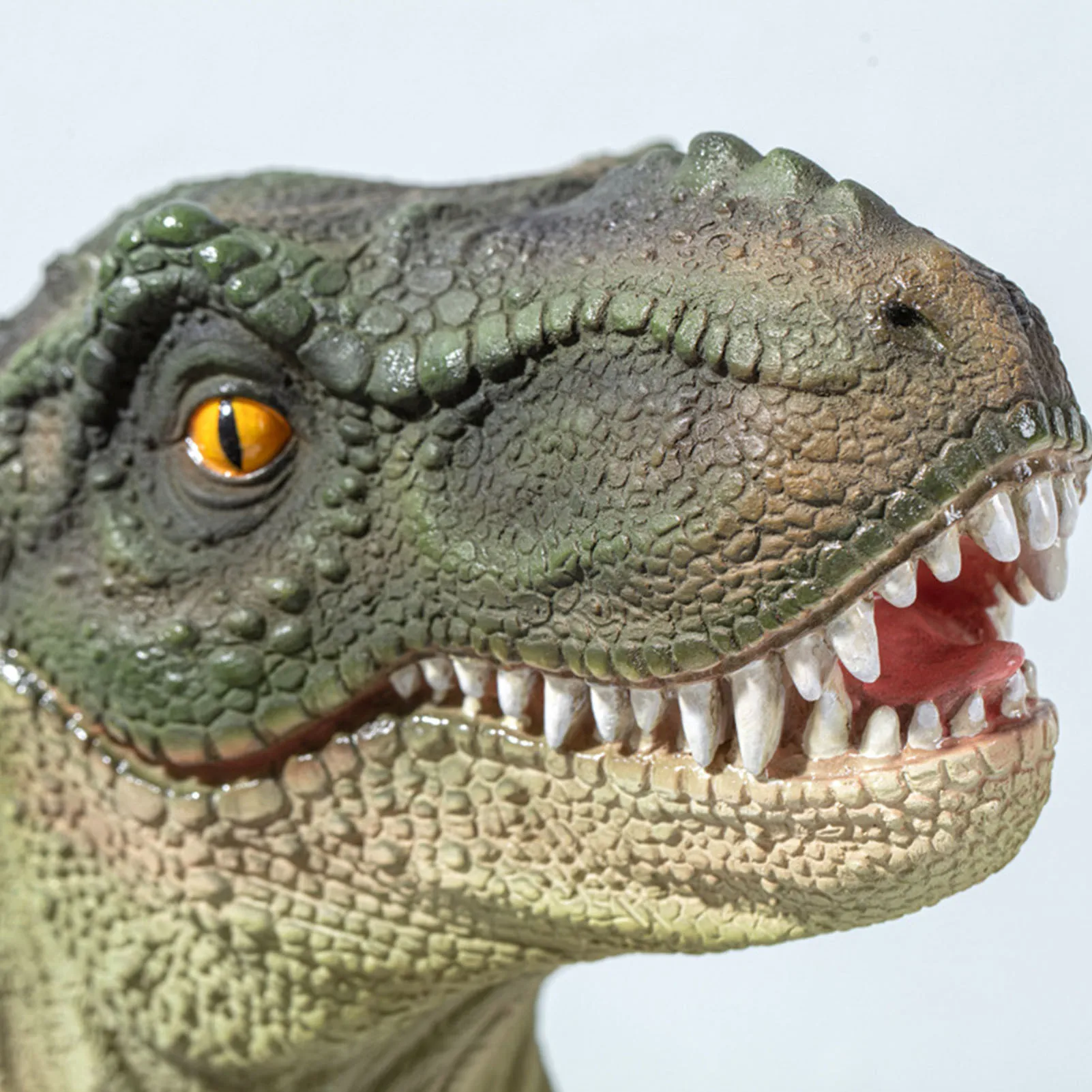 

Resin Dinosaur Toilet Paper Stand Realistic Tyrannosaurus Tissue Holder Punch-free Wall-mounted Towel Rack For Bathroom Kitchen