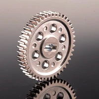 silver aluminum spur gear 44t 05112 for rc 110 hsp off road buggy spare parts
