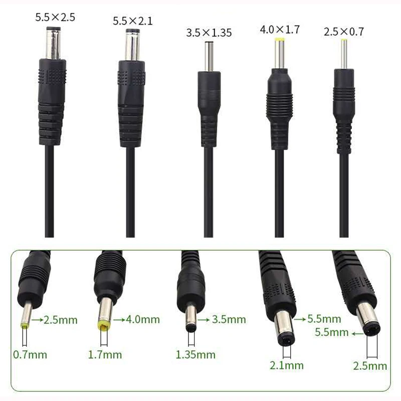 Штекер USB A к разъему питания DC 2 5 3 1 35 4 0 7 мм шт. | Компьютеры и офис