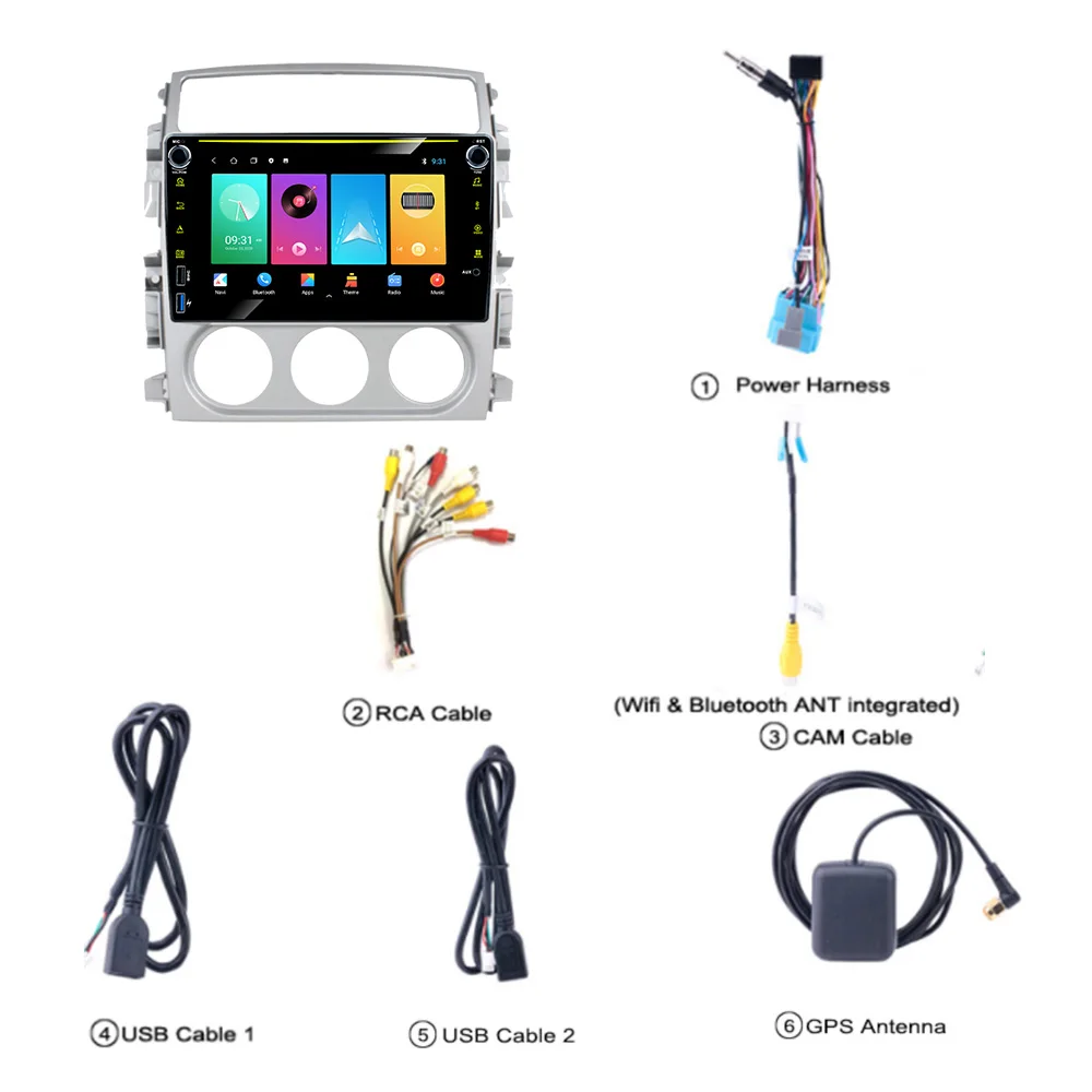 

2 Din Android Car Radio for Suzuki LIANA 2004 - 2013 8'' Car Navigation WIFI FM GPS Video Multimedia Player Autoradio Head Unit