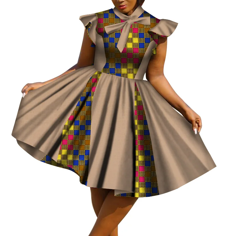 Дашики платья с Африканским принтом для женщин базин богатый анкарская печать