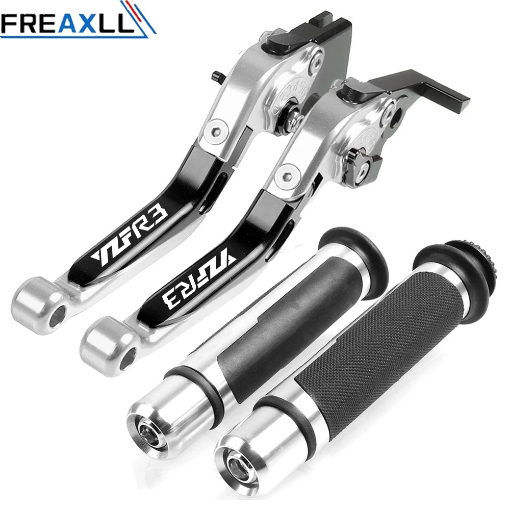 Motorcycle CNC Foldable Brake Clutch Lever Handle Hand Grips Set For YAMAHA YZFR3 YZF-R3 YZF R3 2015 2016 2017 2018 2019 2020 | Автомобили