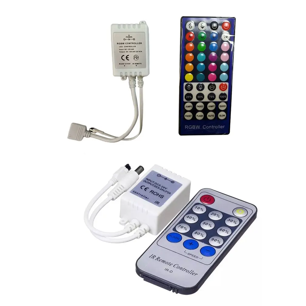 

LED Strip Light Mini 14/40 Key IR Remote Wireless Controller Wifi LED RGB Controler DC12V MIni Wif For 3528 5050 RGB