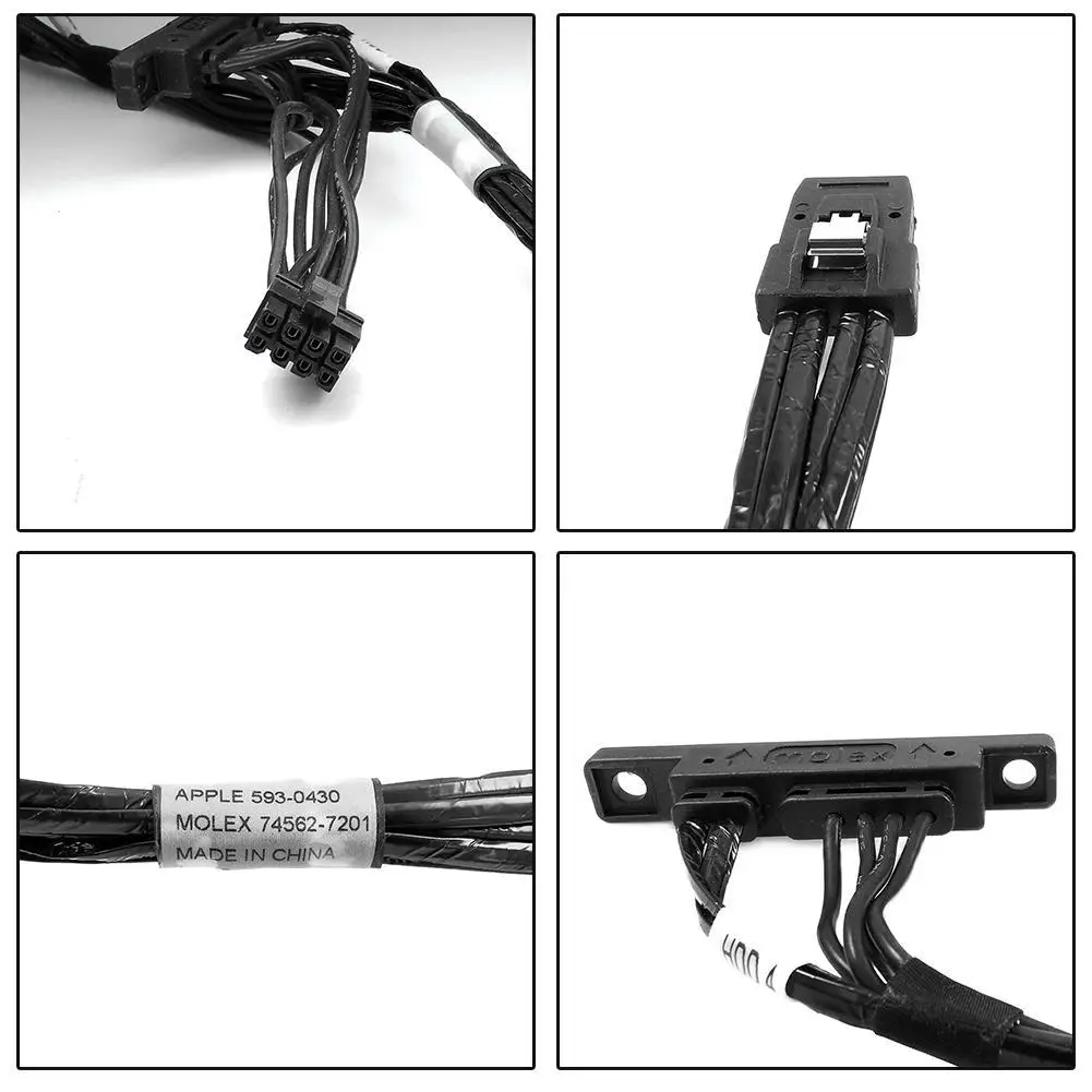 Фото Кабель передачи данных APPLE 593 0430 / MOLEX 74562 7201 Mini SAS to 4 8482/SATA Компьютерные кабели и Кабель передачи данных APPLE 593 0430 / MOLEX 74562 7201 Mini SAS to 4 8482/SATA Компьютерные кабели и