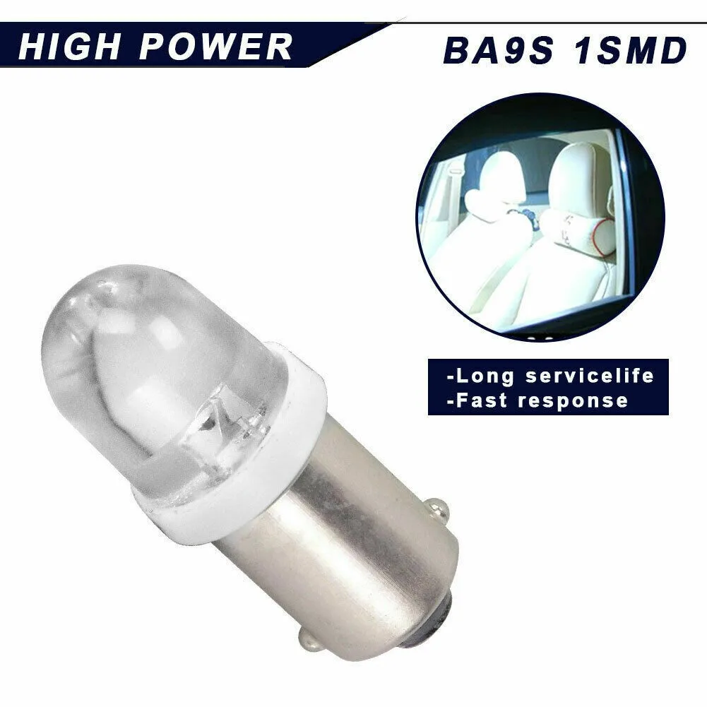 

20Pcs White BA9S 8000K Instrument Panel Gauge Dash LED Light Bulbs 1815 1816 182 BA9S Panel Dash Light